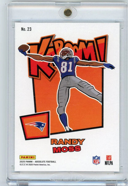 Randy Moss 2025 Panini Absolute KABOOM! SSP