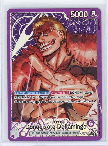 Donquixote Doflamingo One Piece The Azure's Seven Seas Alternate Leader (OP14-060)