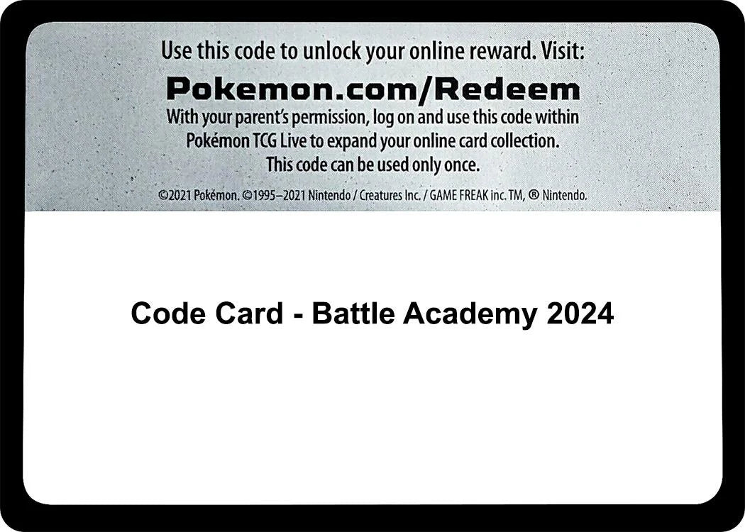 Code Card - Battle Academy 2024 (Battle Academy 2024) (BA24)