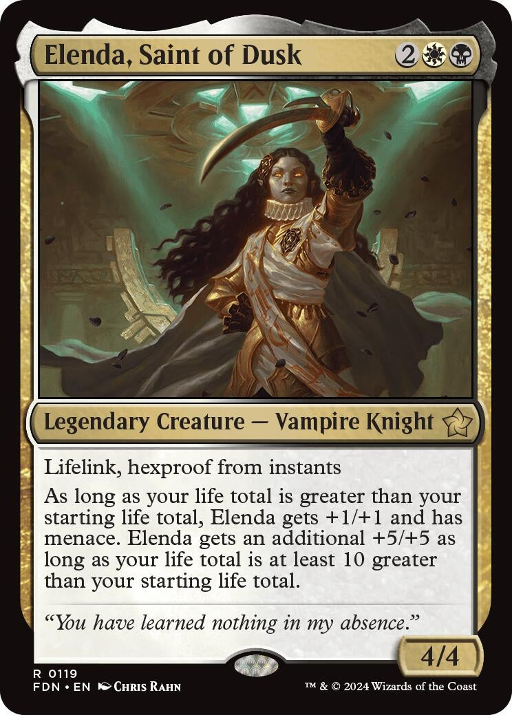 Elenda, Saint of Dusk (119) (Foundations)