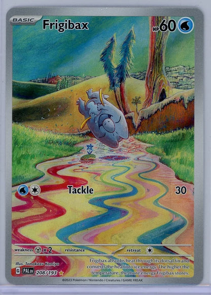 Frigibax Pokémon Paldea Evolved Illustration Rare #208/193
