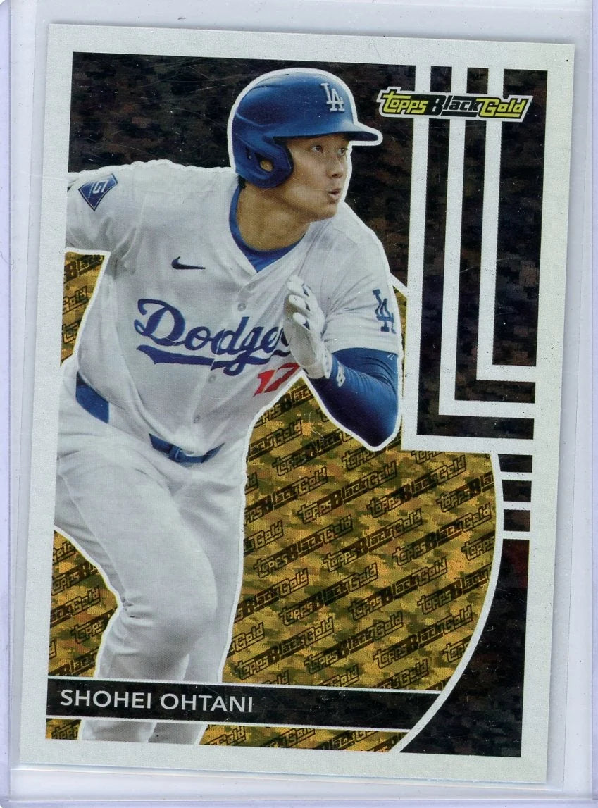 Shohei Ohtani 2024 Topps Black Gold #BG1