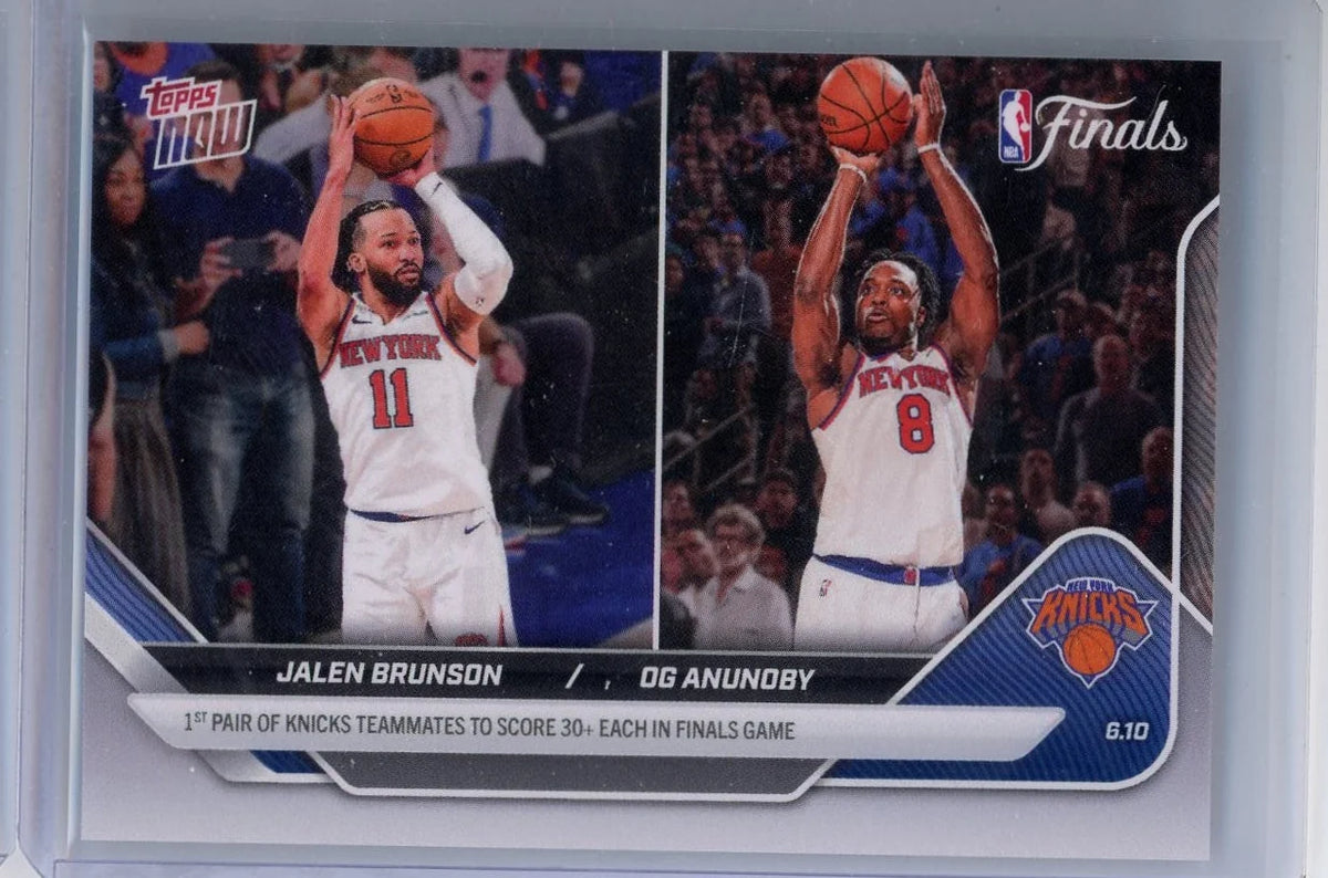 New York Knicks 2026 Topps Now Finals #338