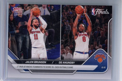 New York Knicks 2026 Topps Now Finals #338