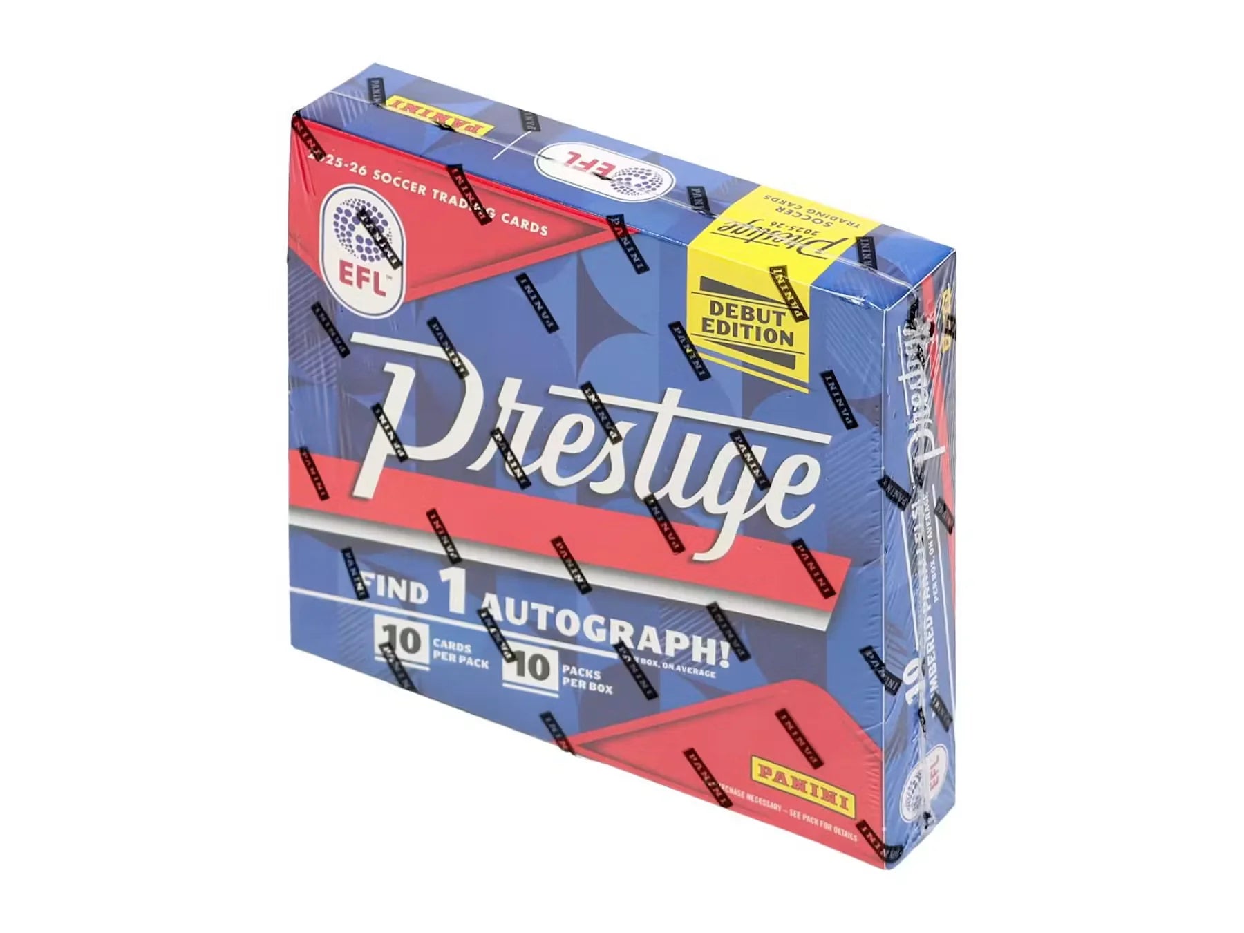 2025-26 Panini Prestige EFL Soccer Hobby Preferred Box
