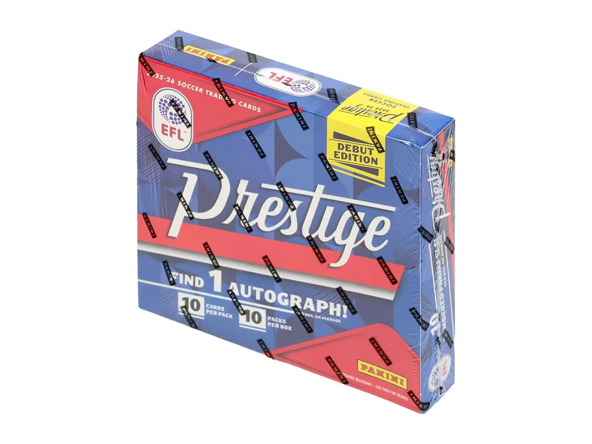 2025-26 Panini Prestige EFL Soccer Hobby Preferred Box