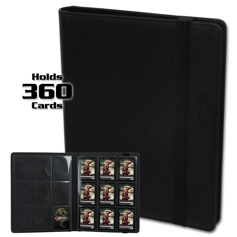 Pro-Folio 9-Pocket LX Album - Black