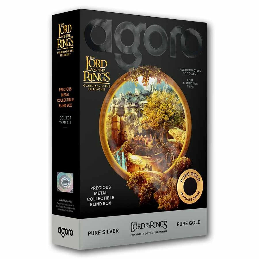 Agoro The Lord of the Rings:  Precious Metal Collectible Blind Box