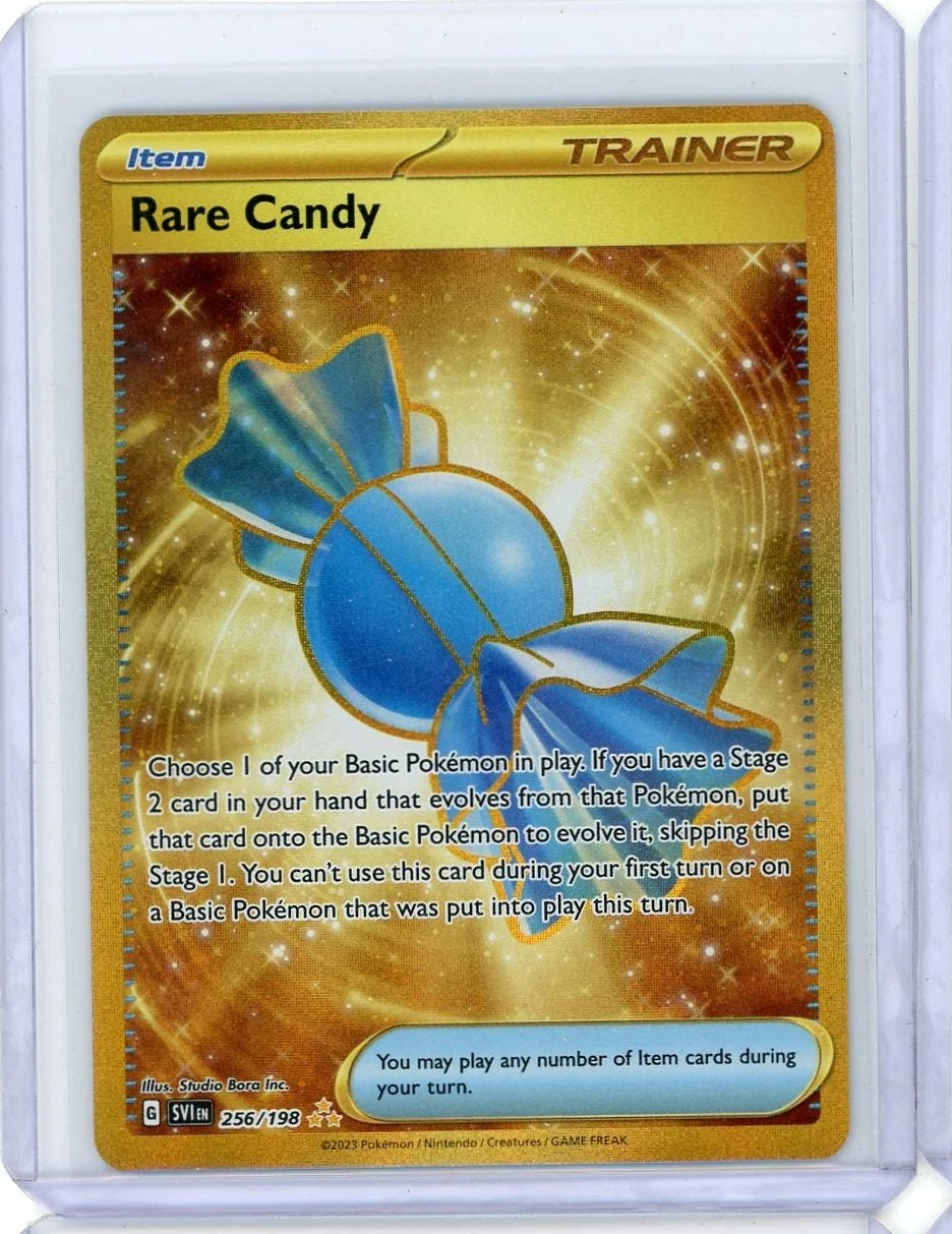 Rare Candy 2023 Pokemon Scarlet & Violet Base Set secret rare #256/198