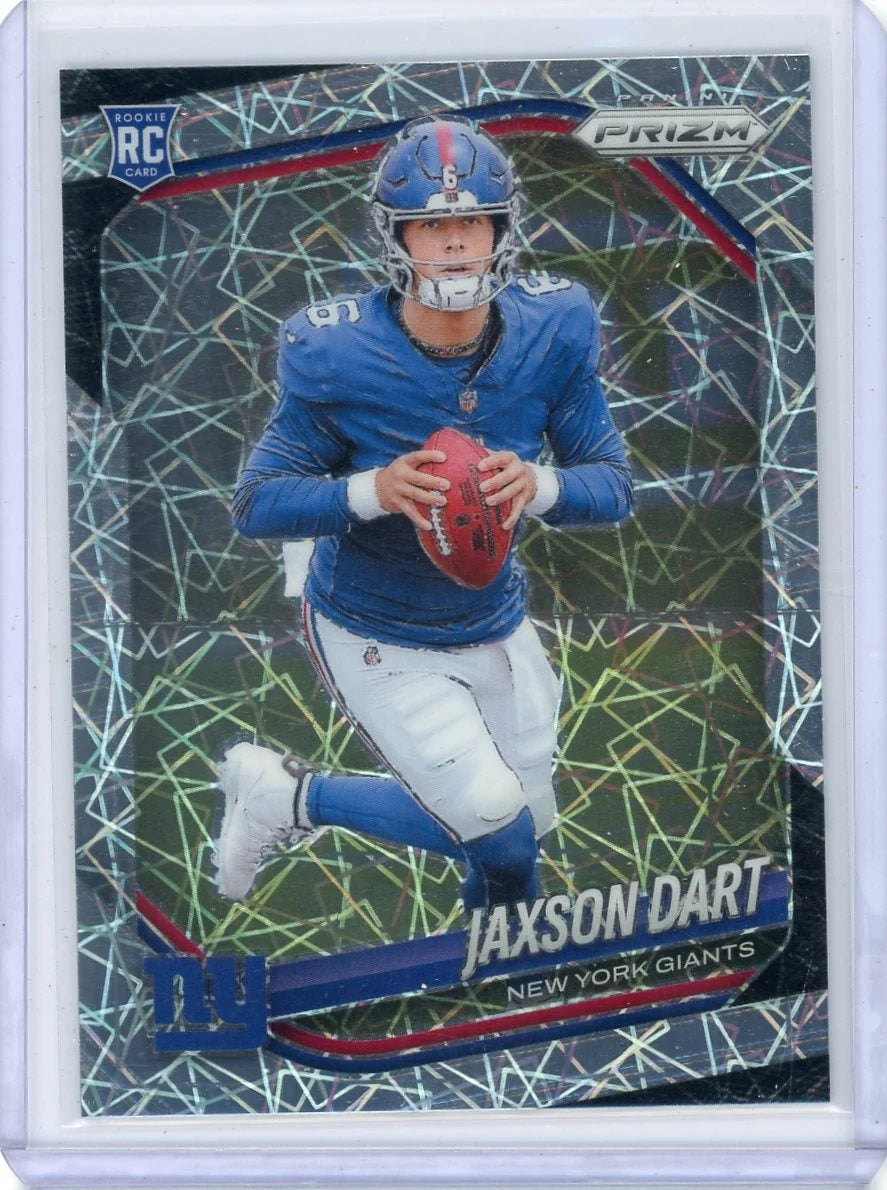 Jaxson Dart 2025 Panini Prizm lazer prizm RC