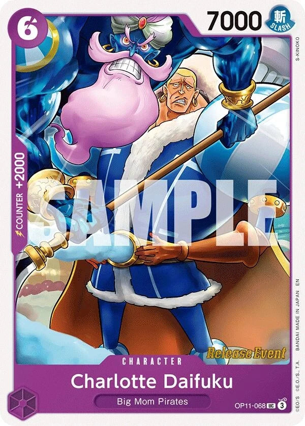 Charlotte Daifuku (OP11-068) (A Fist of Divine Speed Release Event Cards) (OP11 RE)