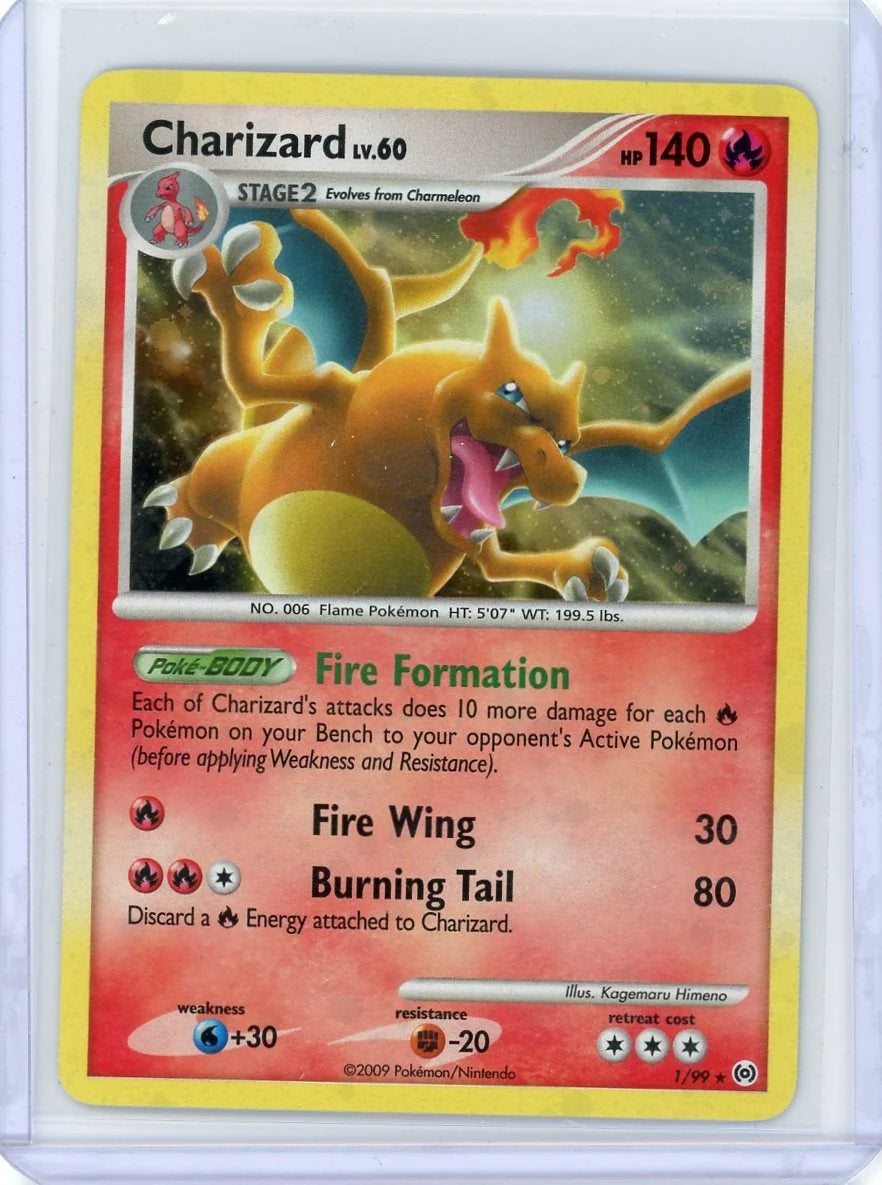 Charizard Lv. 60 Pokémon Arceus Cosmos Holo #1/99