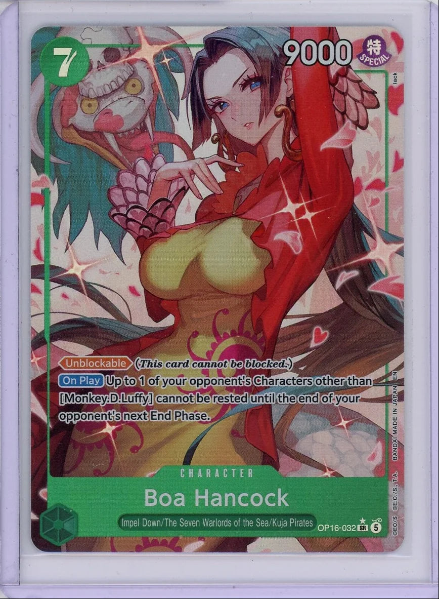 Boa Hancock One Piece OP16-032 SR Alternate Art