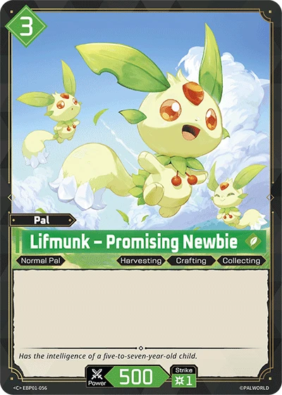 Lifmunk – Promising Newbie (EBP01-056) (Dawn of Palpagos) (EBP01)