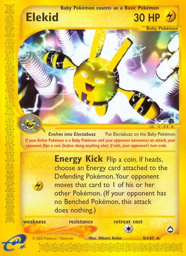 Elekid (009/147) (Aquapolis) (AQ)