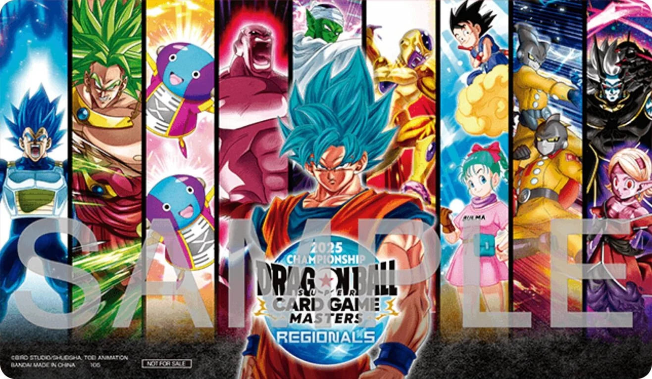 Dragon Ball Super Card Game: 2025 Championship Regionals Playmat