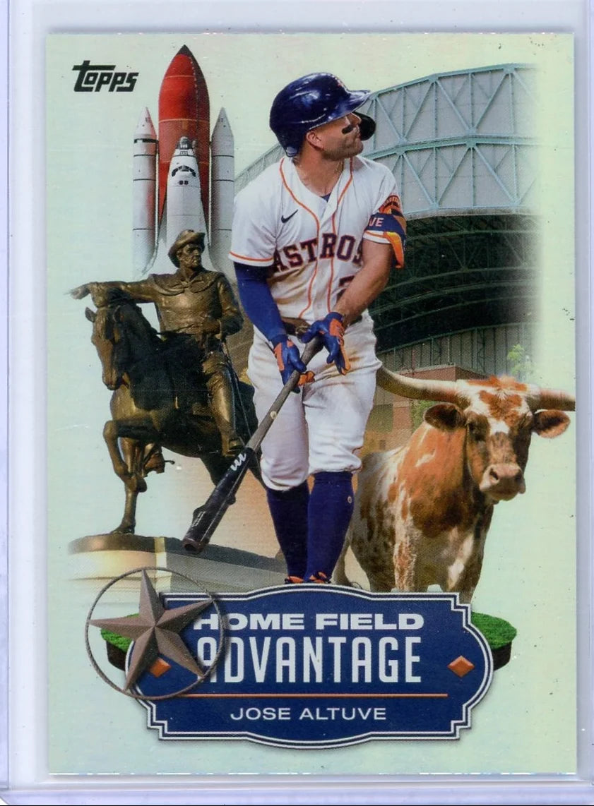 Jose Altuve 2023 Topps Home Field Advantage