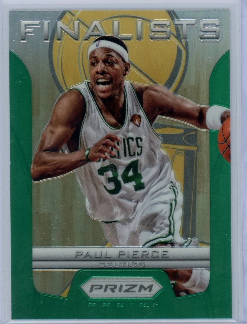 Paul Pierce 2012-13 Panini Prizm Finalists green prizm