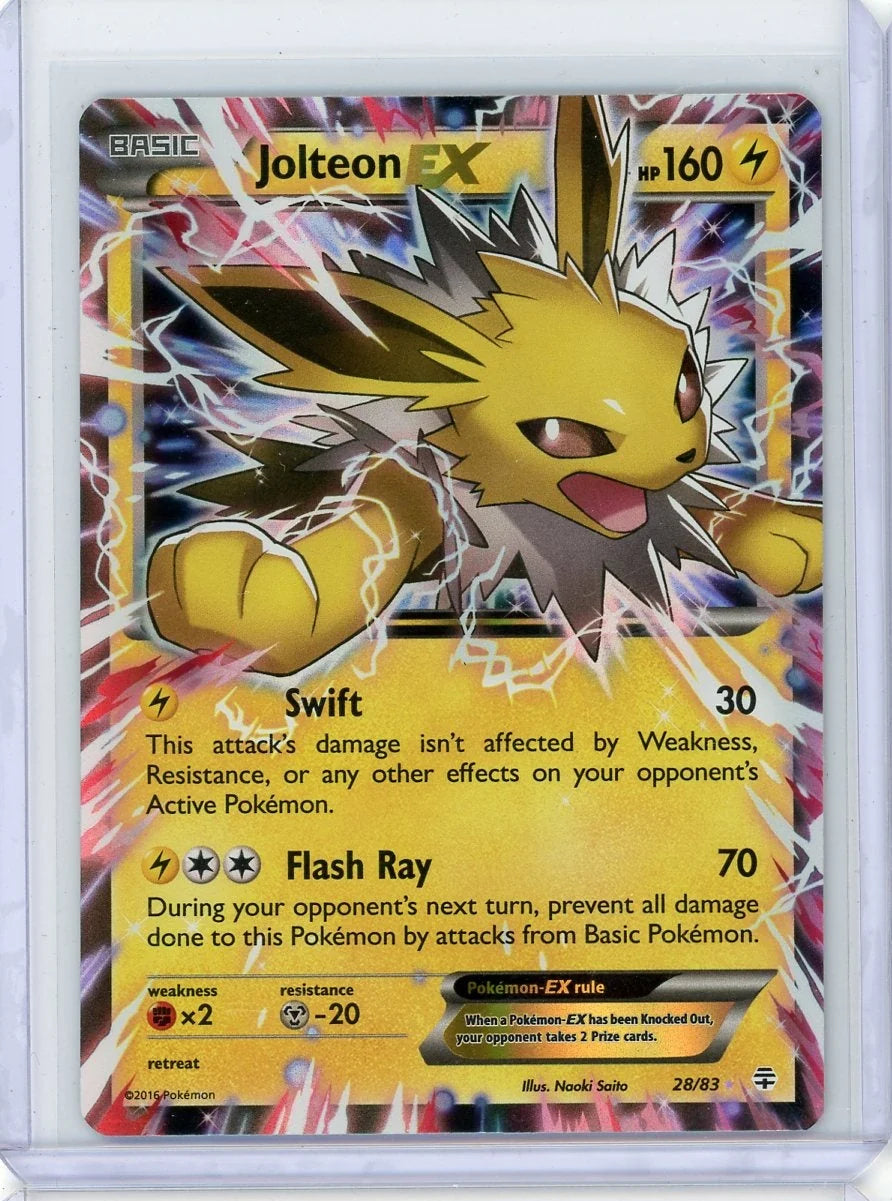 Jolteon EX 2016 Pokemon Generations #28/83