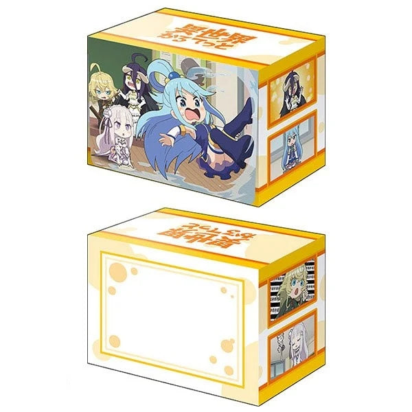 Bushiroad Deck Holder Collection V2 Vol.1054: Isekai Quartet - Aqua, Emilia, Tanya, & Albedo