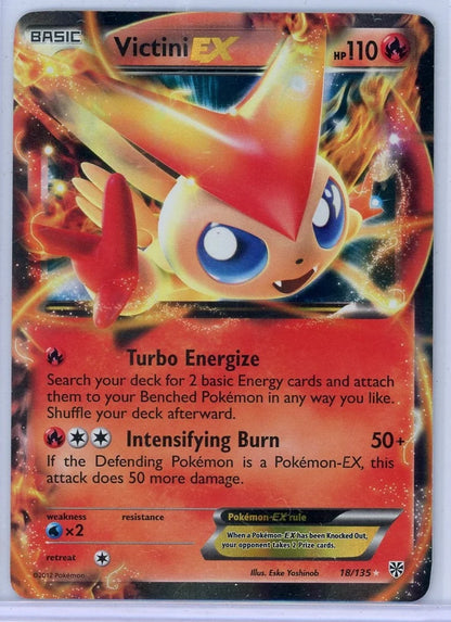 Victini EX 2012 Pokemon Plasma Storm #18/135