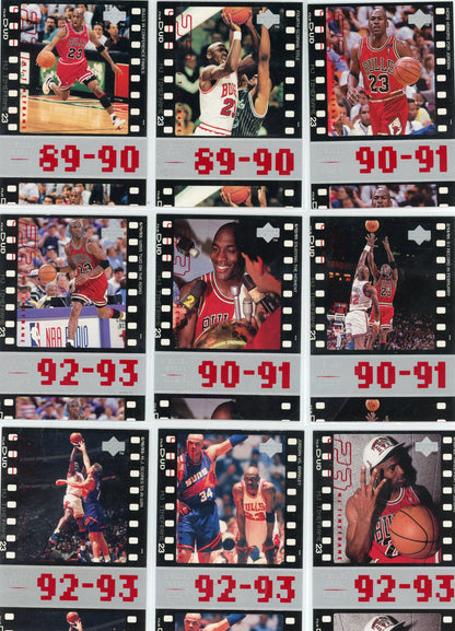 Michael Jordan Upper Deck 1998 Film Bundle