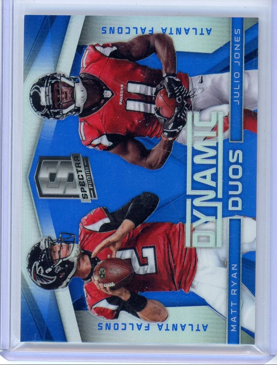 Matt Ryan Julio Jones 2014 Panini Spectra Dynamic Duos #'d 31/49