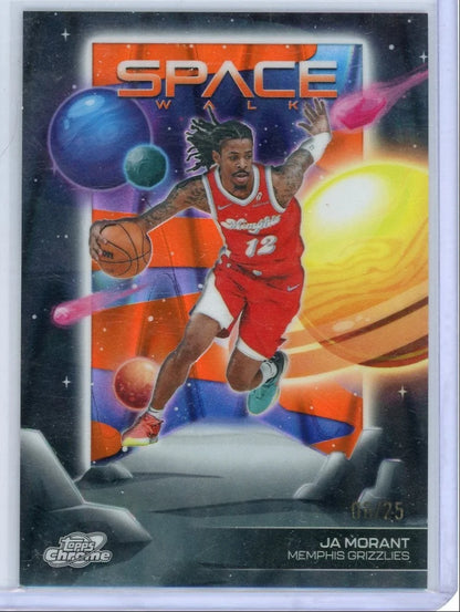 Ja Morant 2025-26 Topps Cosmic Space Walk #'d 6/25