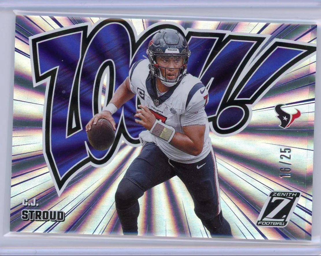 CJ Stroud 2024 Panini Zenith Zoom! #'d 16/25