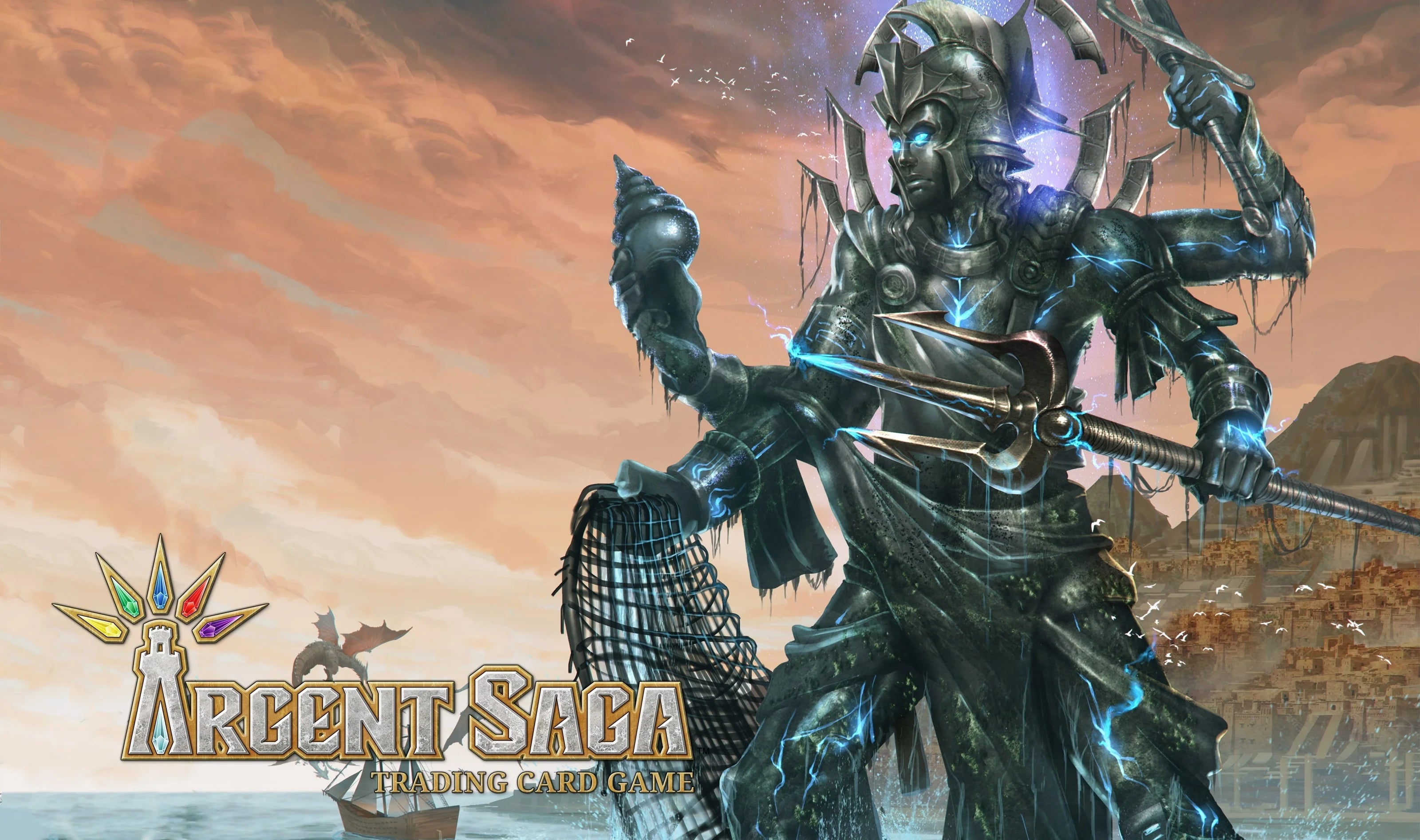 Argent Saga TCG Rubber Playmat - Iakuma Juggernaut