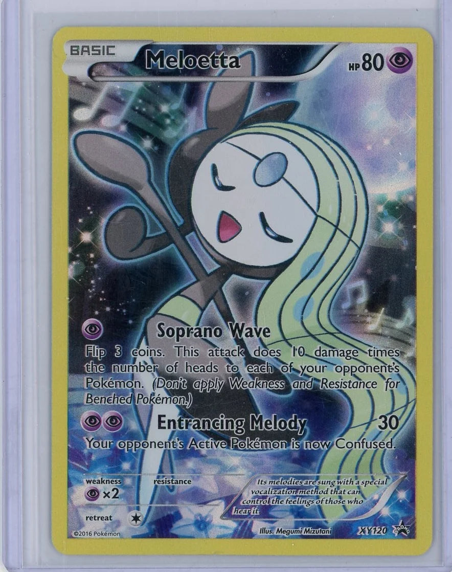 Meloetta Pokémon XY Black Star Promo #XY120