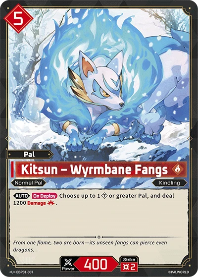 Kitsun – Wyrmbane Fangs (EBP01-007) (Dawn of Palpagos) (EBP01)