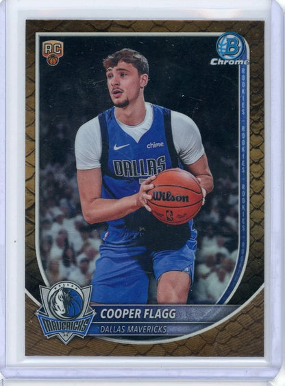 Cooper Flagg 2025-26 Bowman Chrome reptilian ref. RC