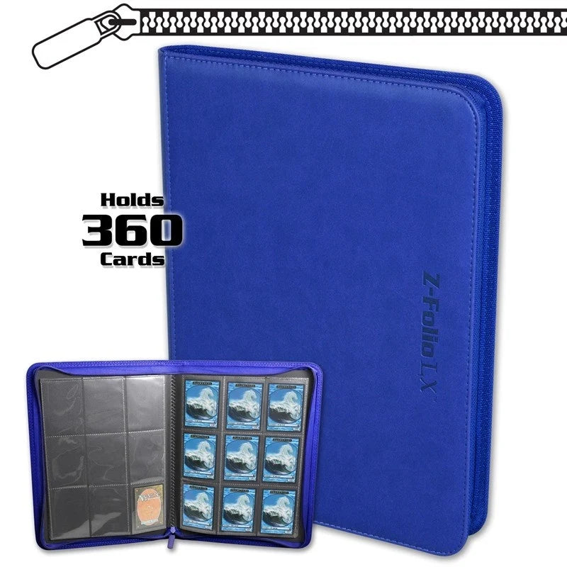 Z-Folio 9-Pocket LX Album - Blue