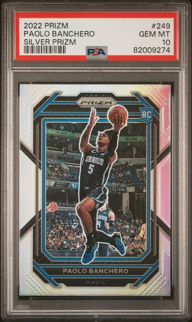 Paolo Banchero 2022 Prizm Rookie Silver Prizm PSA 10