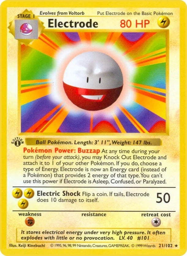 Electrode (021/102) (Base Set (Shadowless)) (BSS)