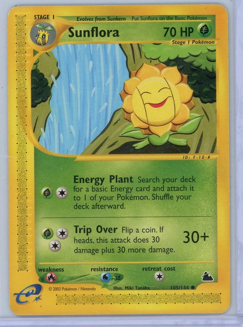 Sunflora Pokémon Skyridge # 105/144