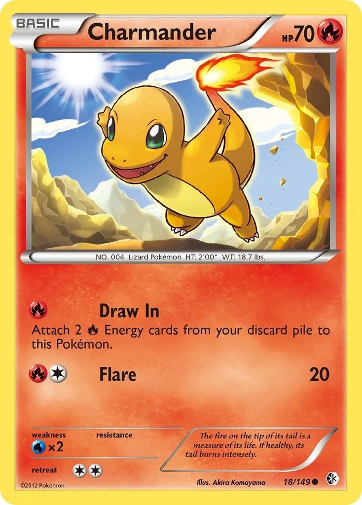 Charmander (18/149) (Boundaries Crossed) (BCR)