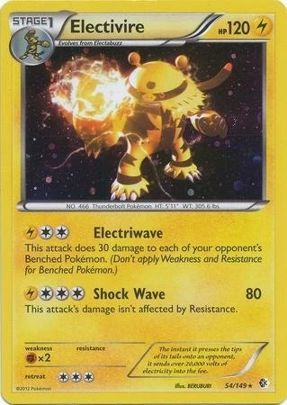 Electivire - 54/149 (Cosmos Holo) (054/149) (Blister Exclusives) (BLE)