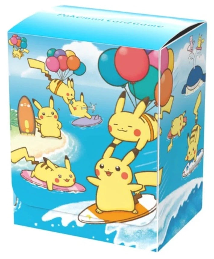 Pokemon Center Japan Exclusive: Naminori Pikachu & Sora Flying Pikachu Deck Box
