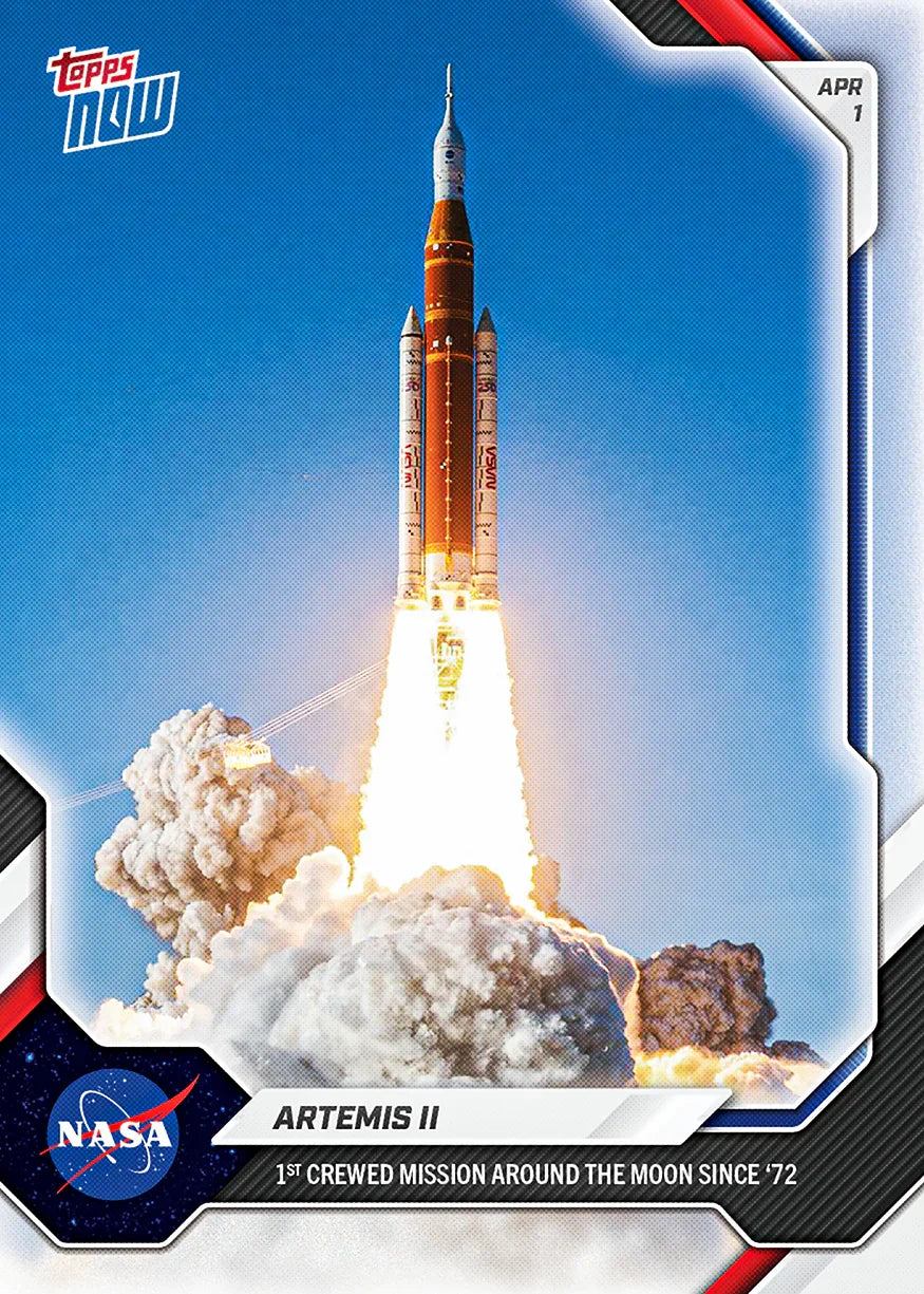 Artemis II 2026 Topps Now #A201
