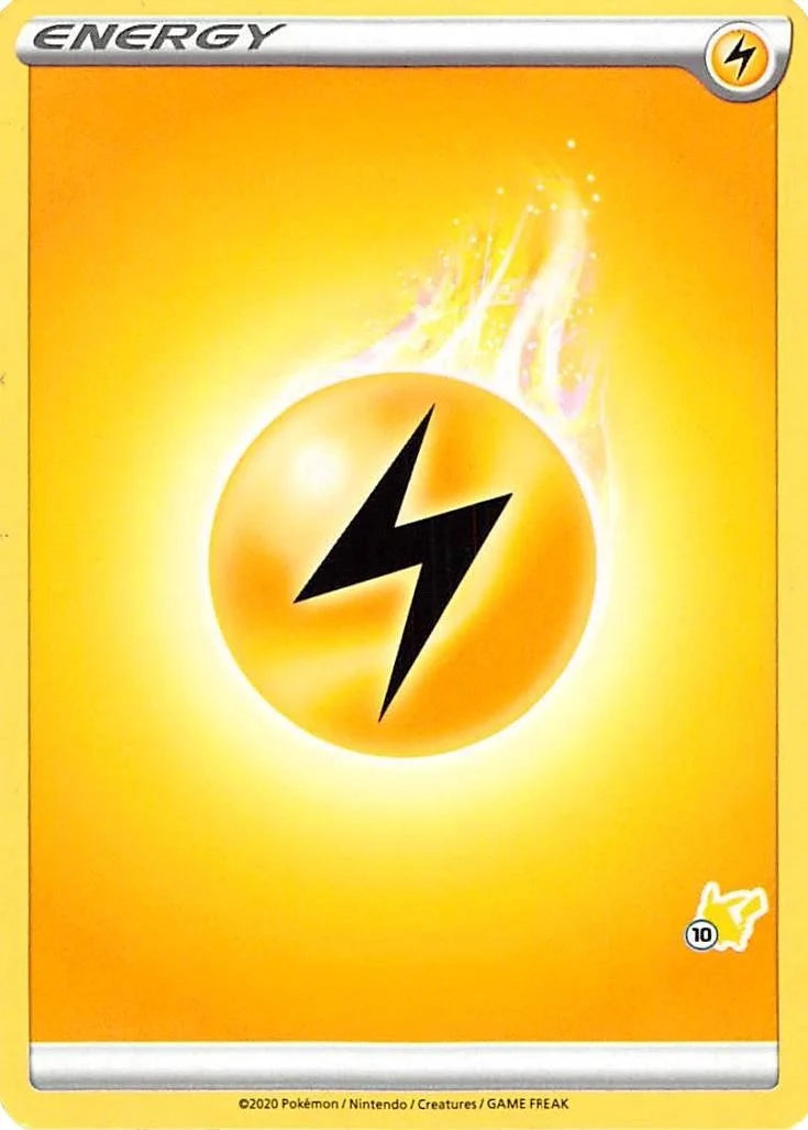 Lightning Energy (#10 Pikachu Stamped) (Battle Academy 2022) (BA22)