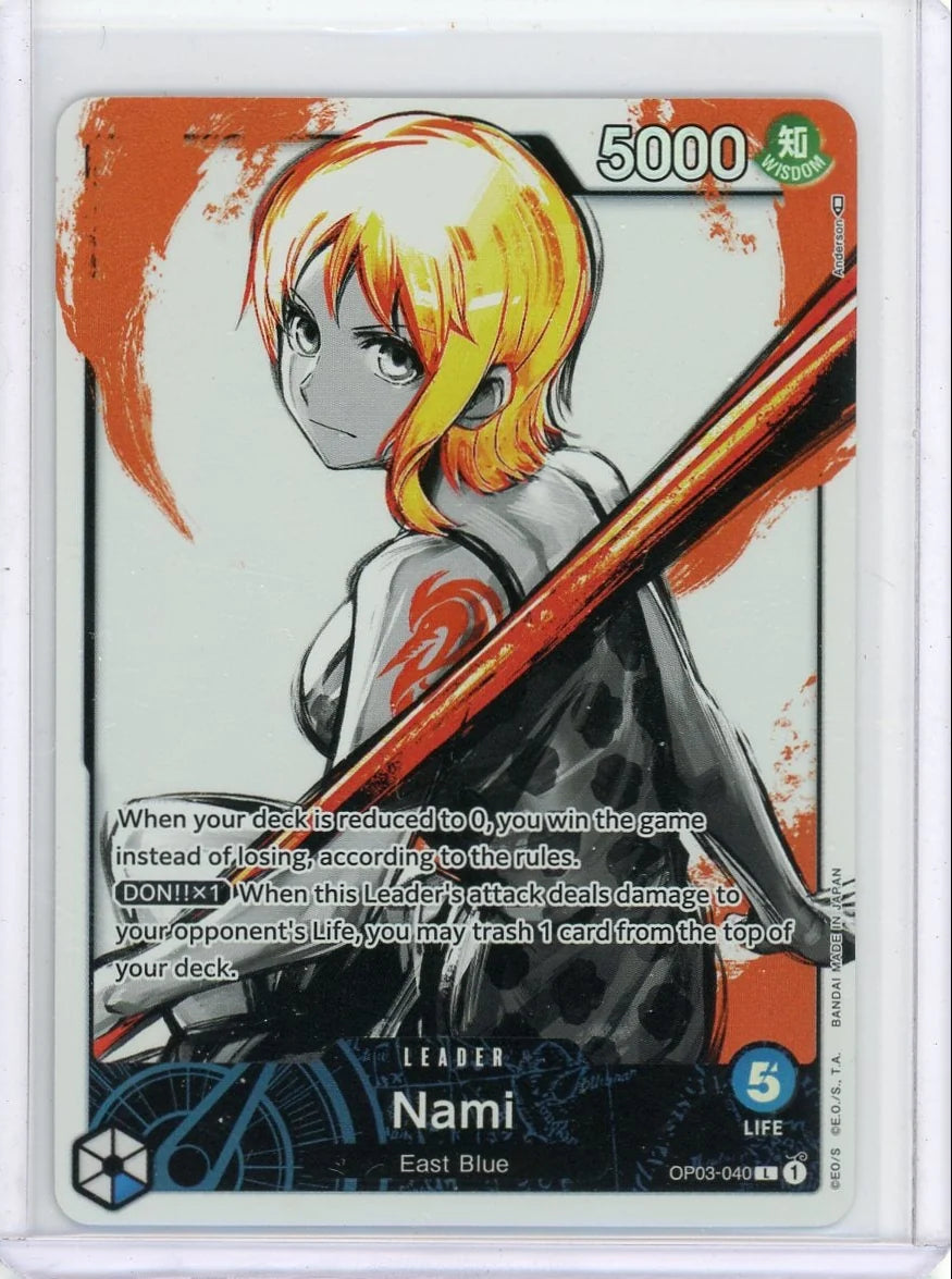 Nami One Piece Pillars Of Strength Alt. Art OP03-040