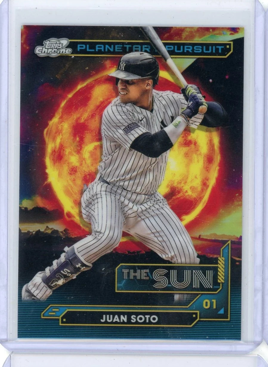 Juan Soto 2024 Topps Chrome Cosmic The Sun