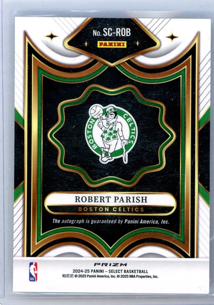 Robert Parish 2024-25 Panini Select Selection Committee autograph