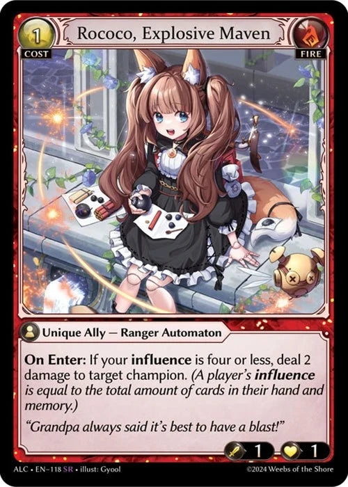 Rococo, Explosive Maven (118) (Alchemical Revolution) (ALC)