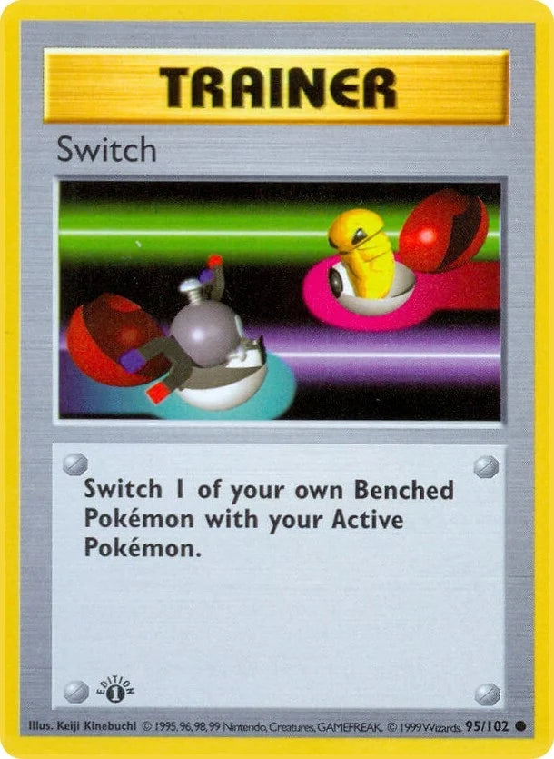 Switch (095/102) (Base Set (Shadowless)) (BSS)