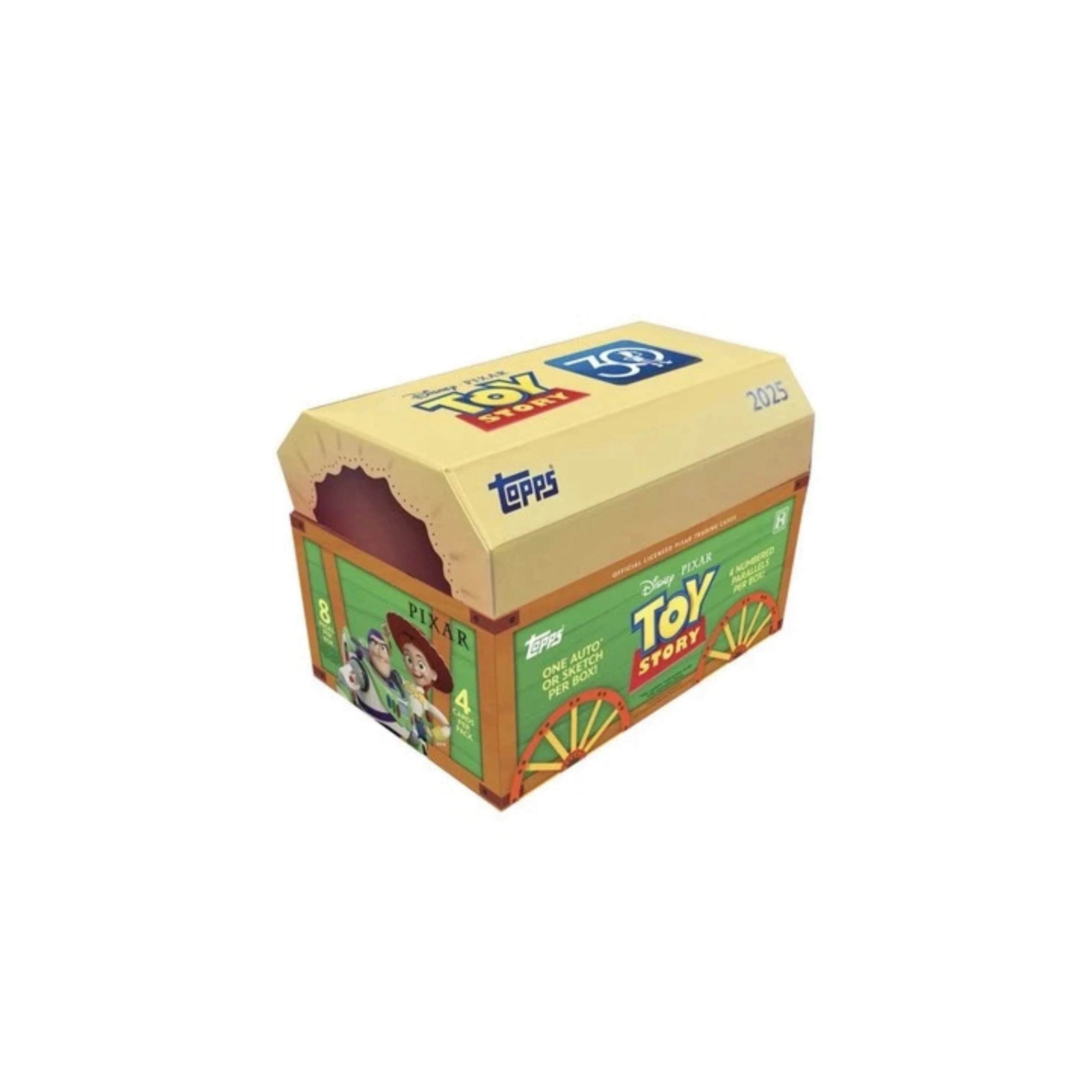 2025 Topps Pixar Crystal 30 Years of Toy Story Hobby Box