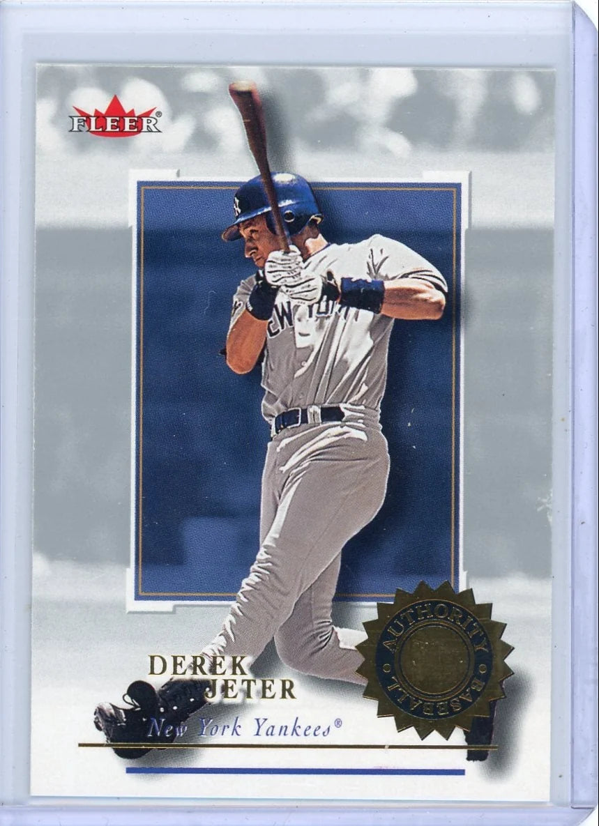 Derek Jeter 2001 Fleer Authority #28