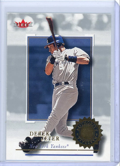 Derek Jeter 2001 Fleer Authority #28